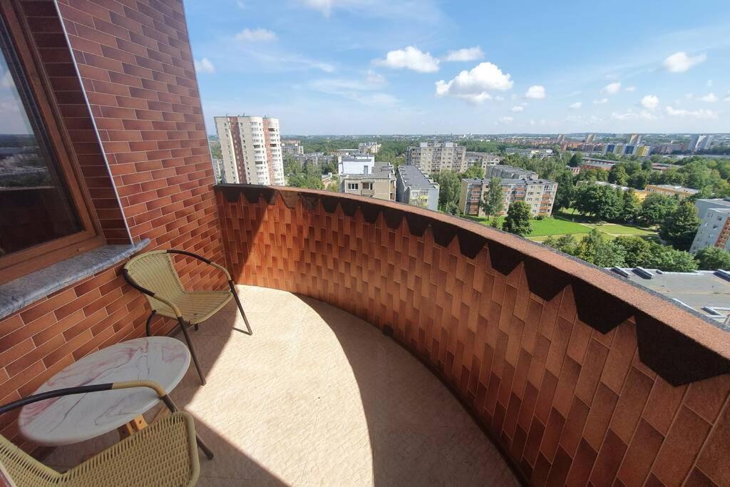 Lyra63 Large 80Sq M Top 14 Floor Siauliai  Ngoại thất bức ảnh